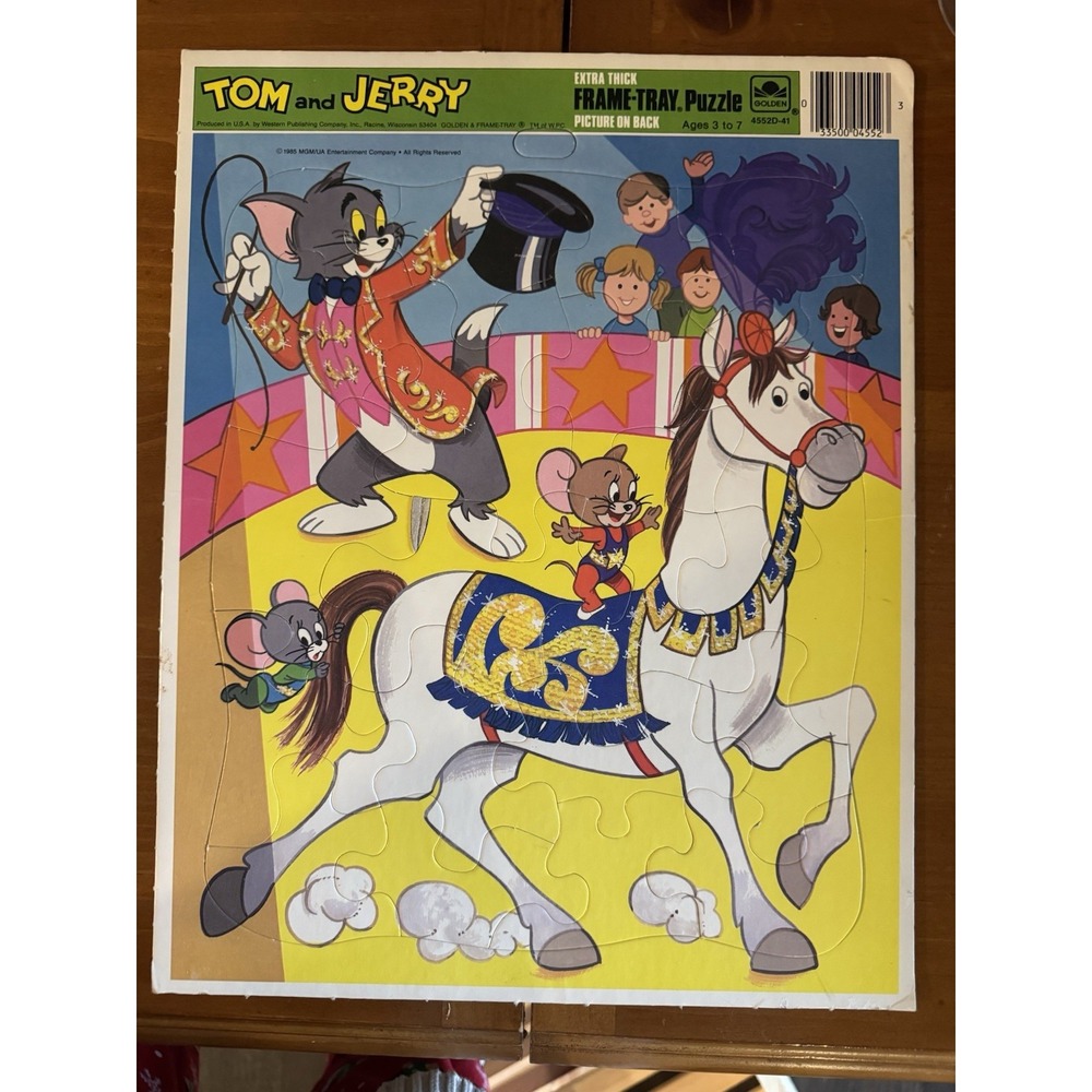 Lot of 3 Frame Tray Puzzle Cat in the Hat, Dr. Suess, GLOFriends Vintage - Picture 8 of 13